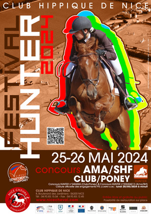 FESTIVAL HUNTER : concours Hunter Ama/Shf/Club/Poney