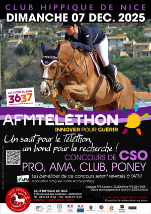 TELETHON 2025 : CSO PRO AMA CLUB PONEY 