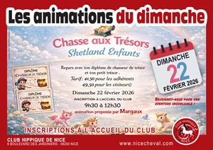 ANIMATIONS DU DIMANCHE : CHASSE AUX TRESORS