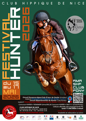 FESTIVAL HUNTER : HUNTER Ama/Shf/Club/Poney