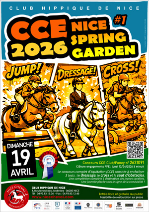 NICE SPRING GARDEN : CONCOURS CCE CLUB/PONEY