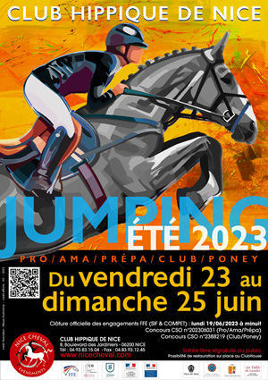 JUMPING ÉTÉ : concours CSO Pro/Ama/Prépa/Club/Poney