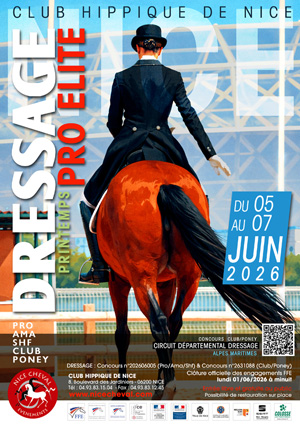 DRESSAGE PRO ELITE PRINTEMPS : Pro/Ama/Shf/Club/Poney