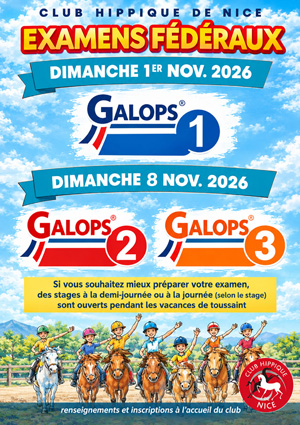 EXAMENS FEDERAUX 2026